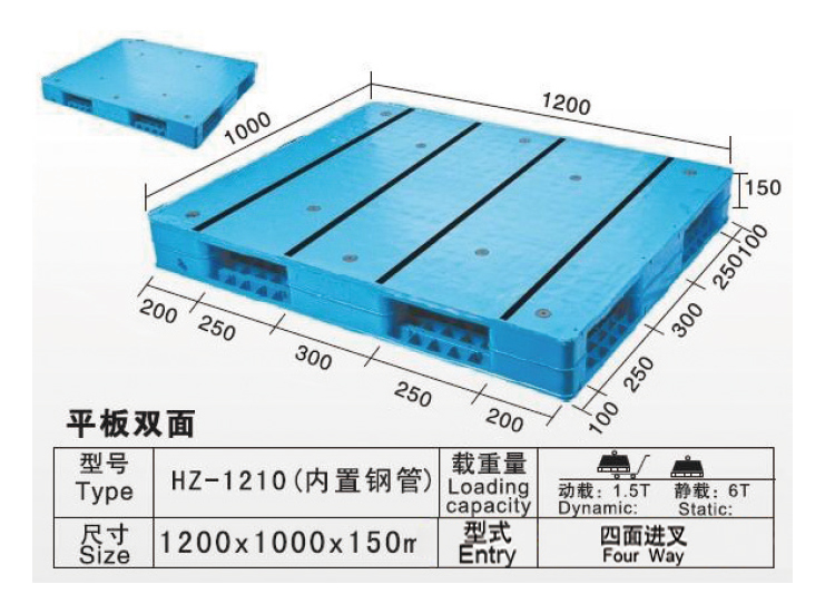 塑料托盘（双面）